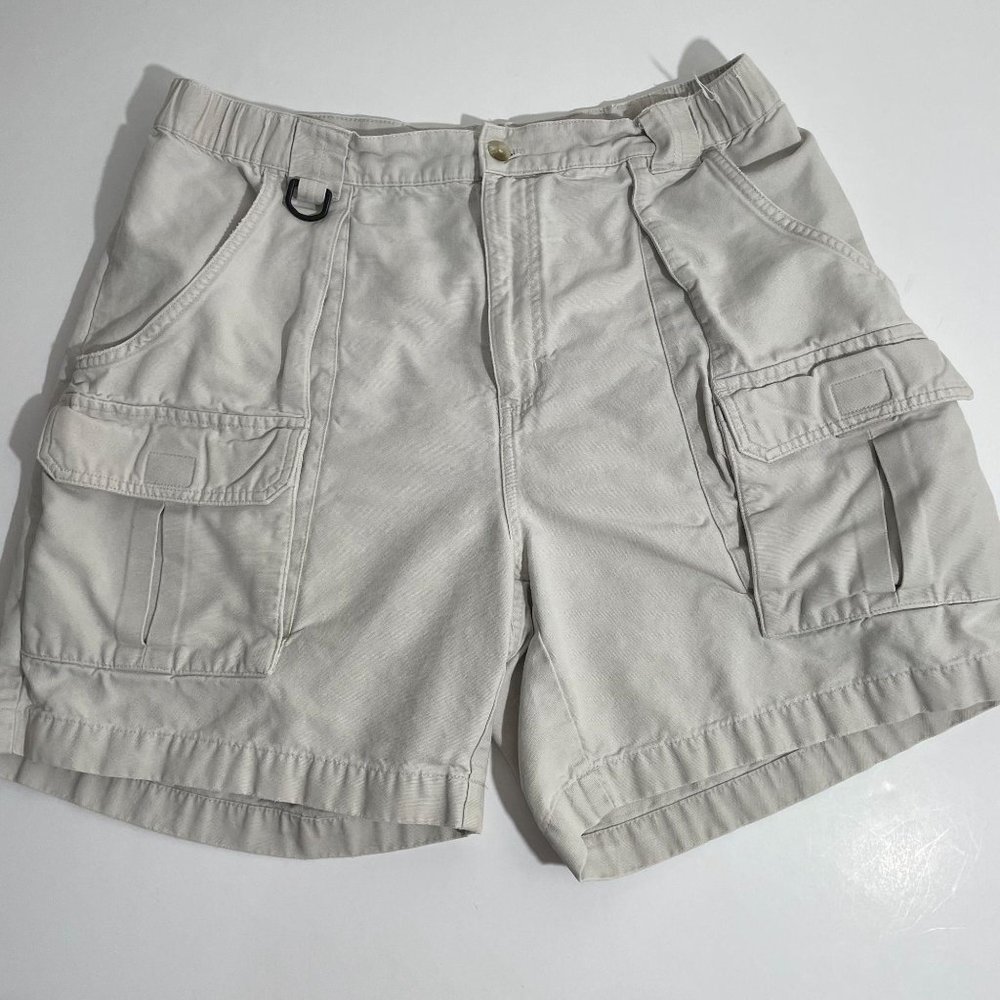 Columbia fishing  Men's Cargo shorts Khaki Size 34